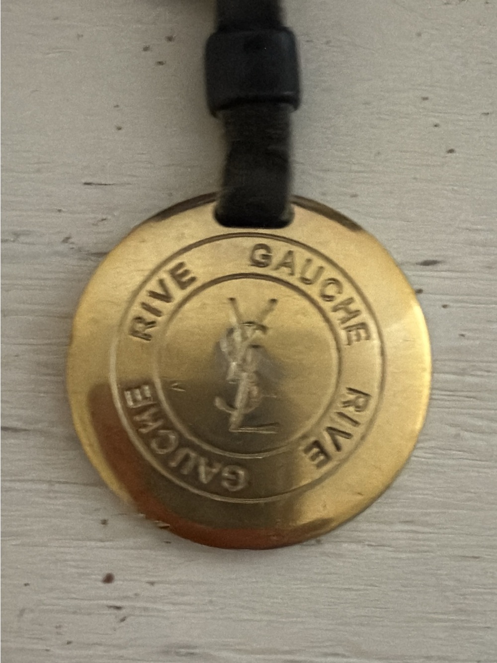 Yves Saint Laurent Rive Gauche Vintage Rare Key chain - Picture 6 of 6